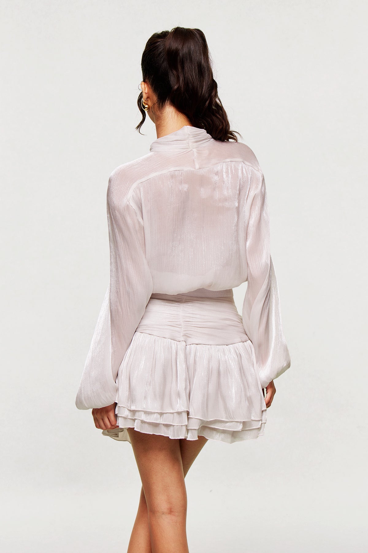 SLYQÉ Bow Lustra Dress