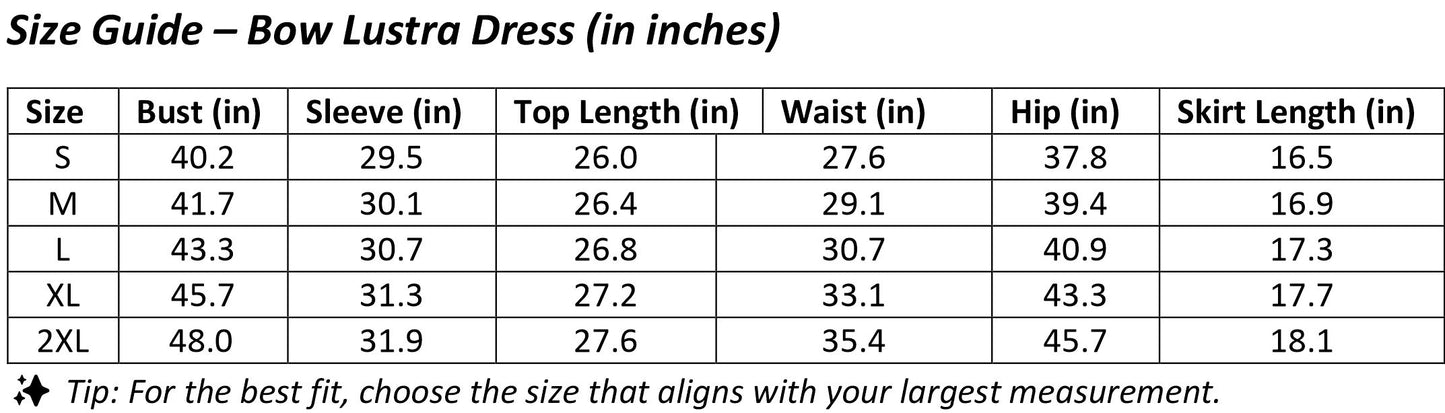 SLYQÉ Bow Lustra Dress