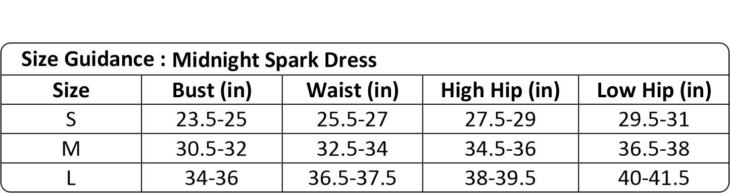 SLYQÉ Midnight Spark Dress