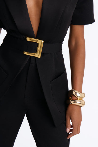 SLYQÉ Sculpt Blazer Top
