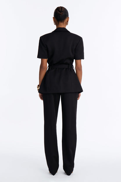 SLYQÉ Sculpt Blazer Top