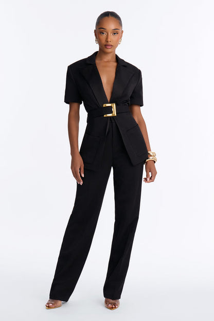 SLYQÉ Sculpt Blazer Top