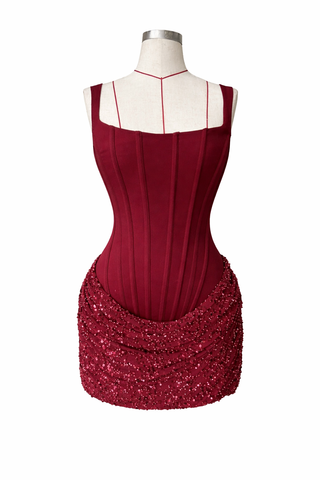 SLYQÉ XO Mini – Valentine Sequin Dress