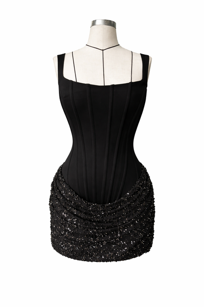 SLYQÉ XO Mini – Valentine Sequin Dress