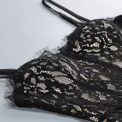 SLYQÉ After Dark Lace Corset Dress