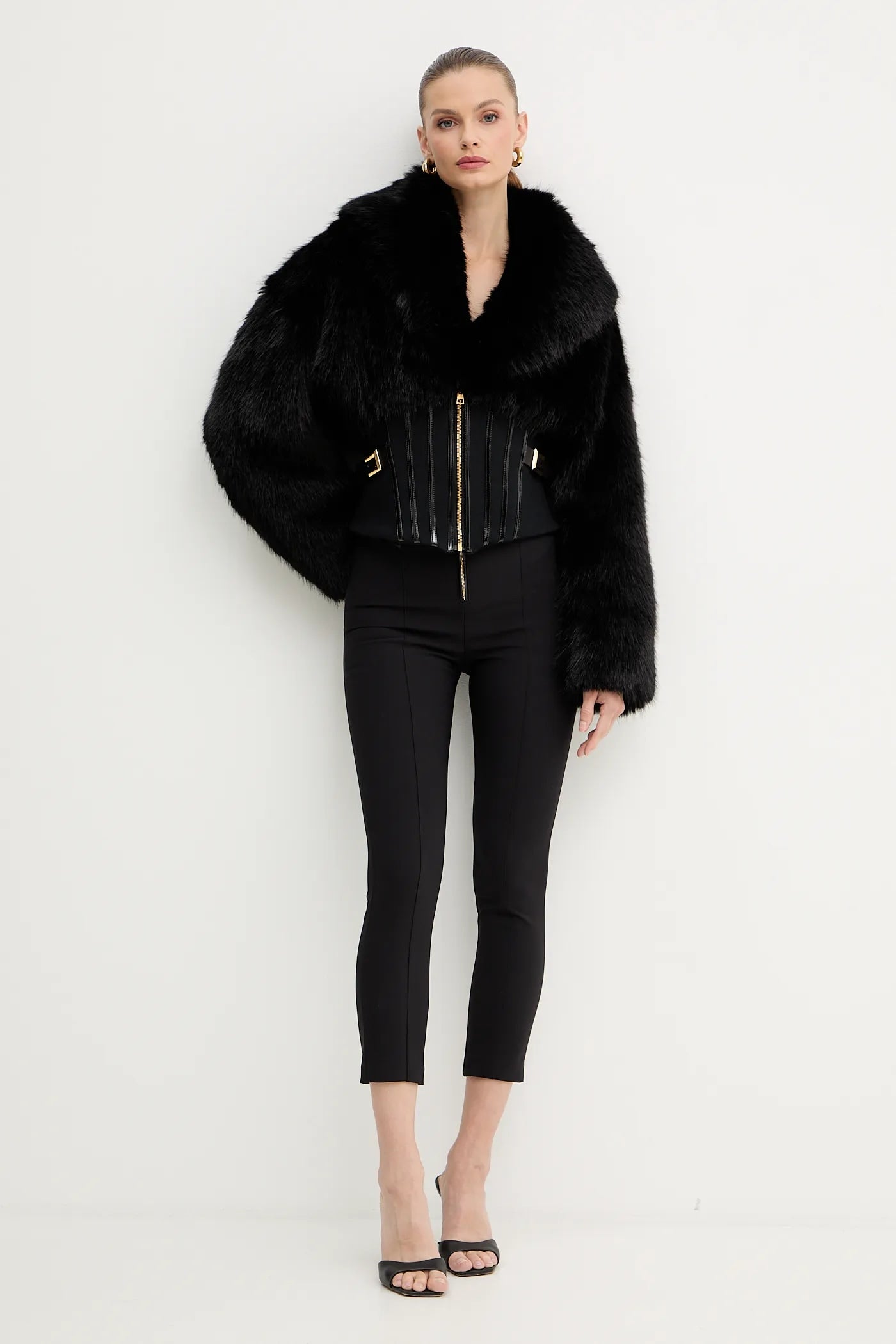 SLYQÉ  Noira Faux Fur Jacket