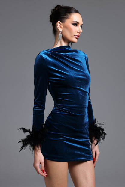 SLYQÉ Bleu Nuit Dress