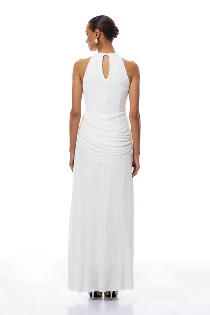 SLYQÉ Halter Resort Dress