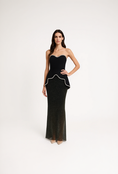 SLYQÉ Midnight Spark Dress