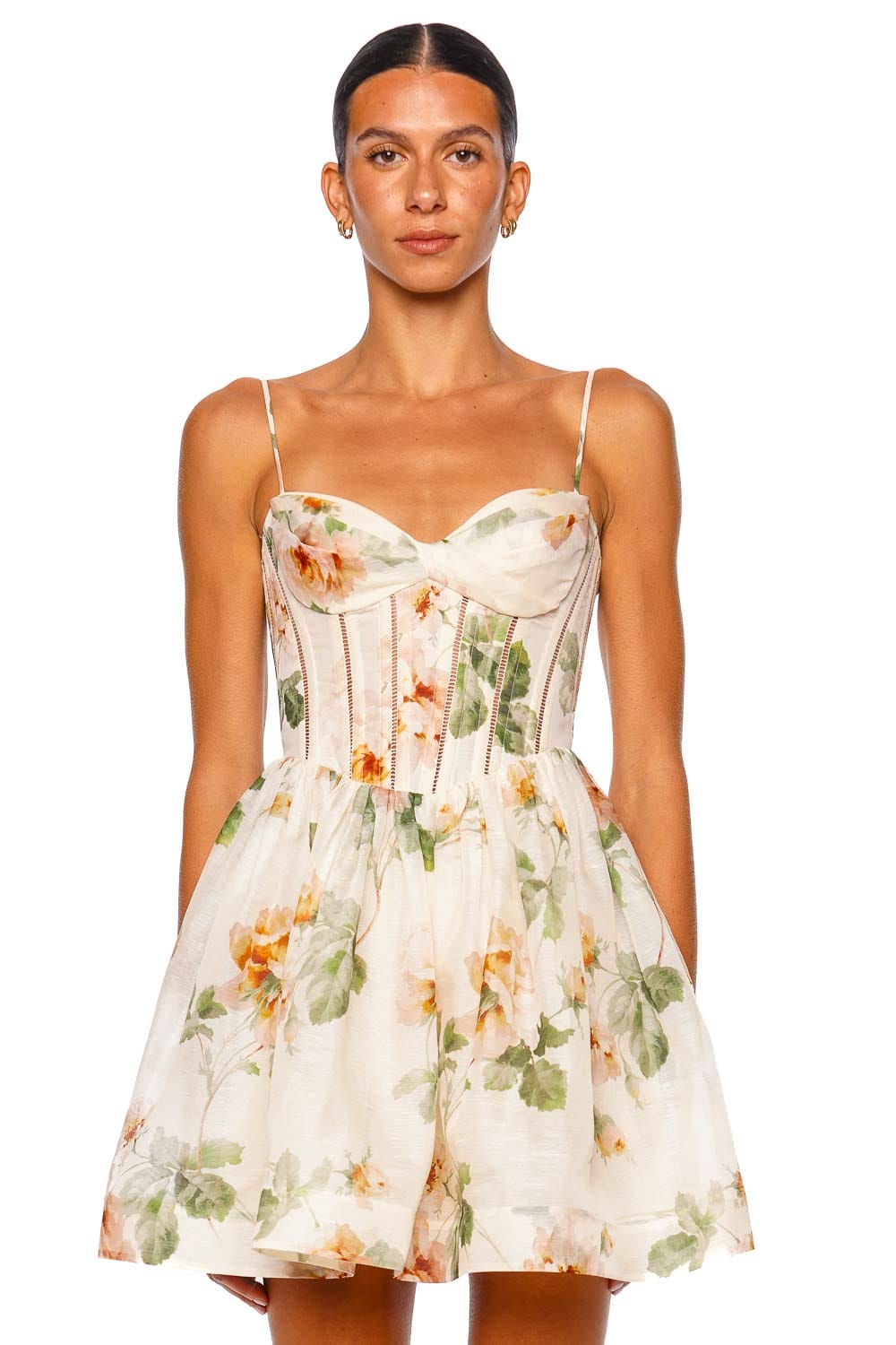 SLYQÉ Floral Corset Sundress
