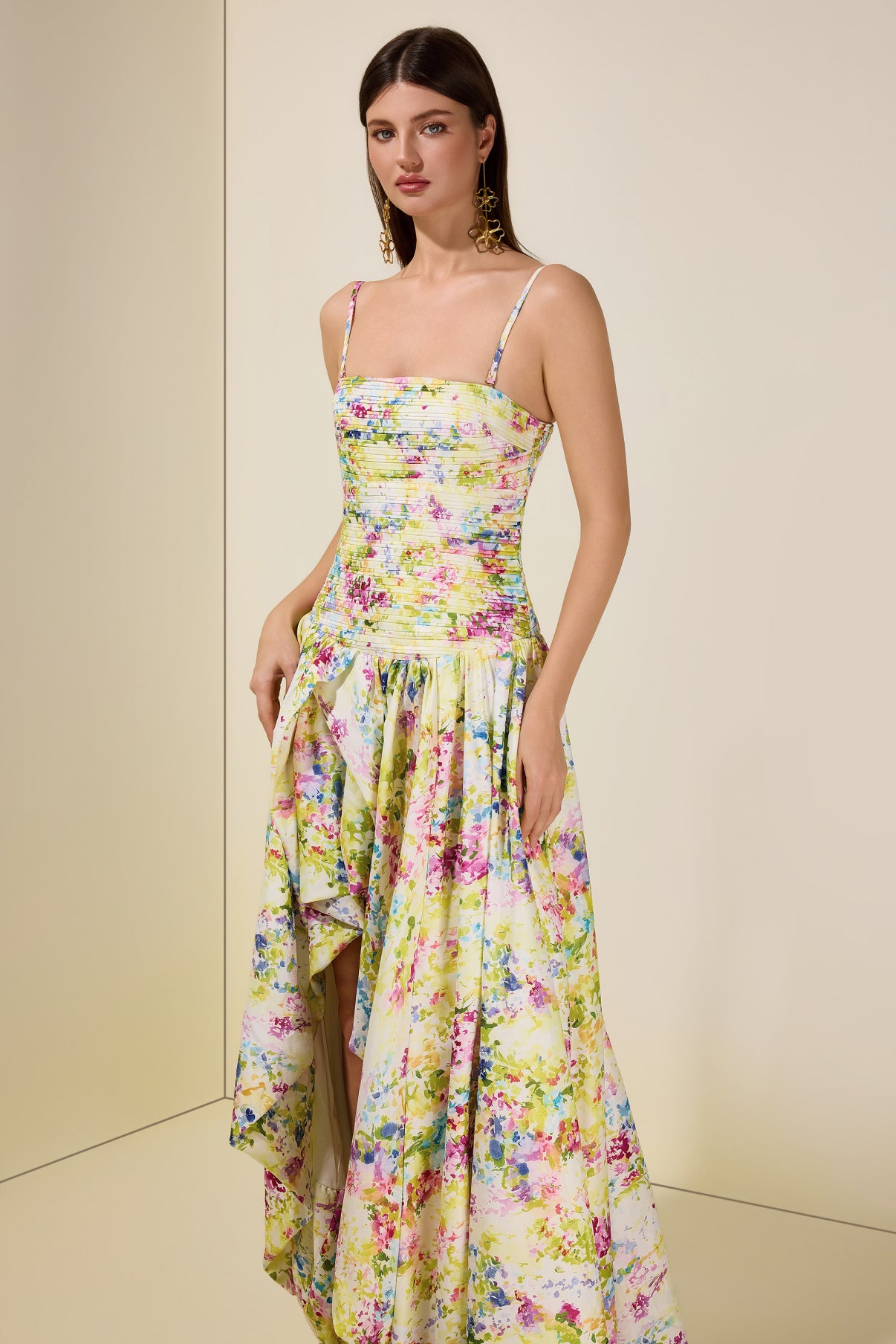 SLYQÉ Secret Garden Dress