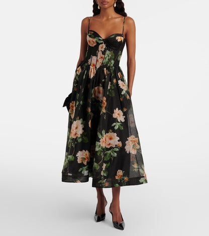 SLYQÉ Tuscan Summer Dress